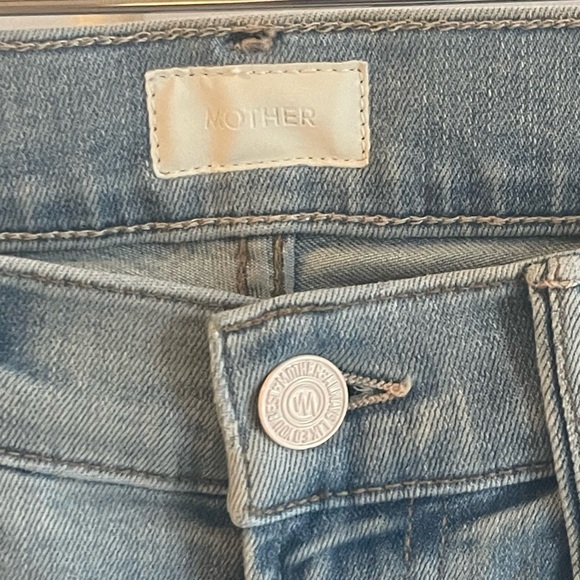 NEW MOTHER The Rascal Ankle Jeans in When in Rome Light Wash 100% Exclusive 25 - Picture 10 of 11